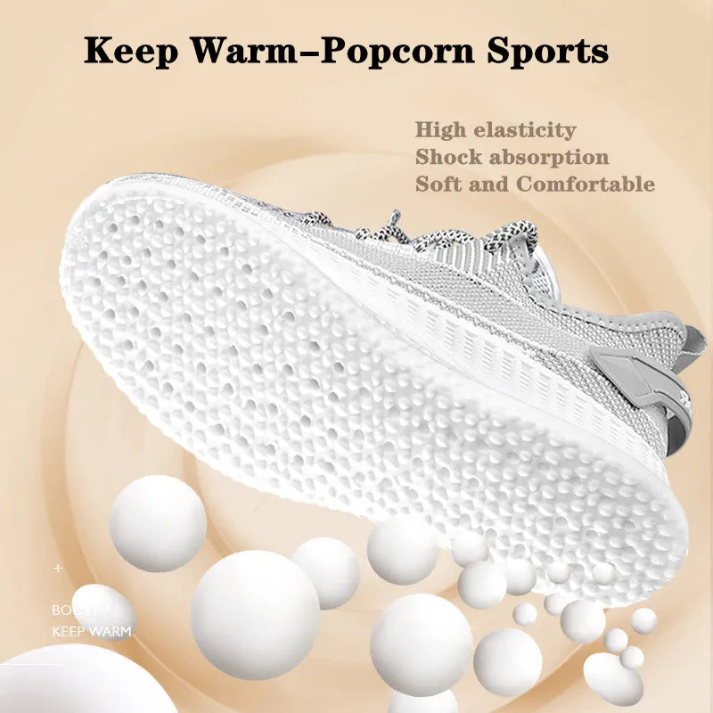 Heated Cashmere Thermal Insoles — Winter Warm Shoe Inserts — view 5 of shoe accessories