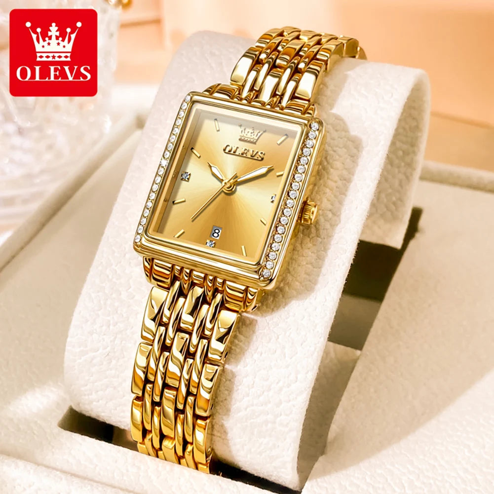 OLEVS 9995 Women's Luxury Watch — Fashion Elegant Quartz Wristwatch — view 7 of watches