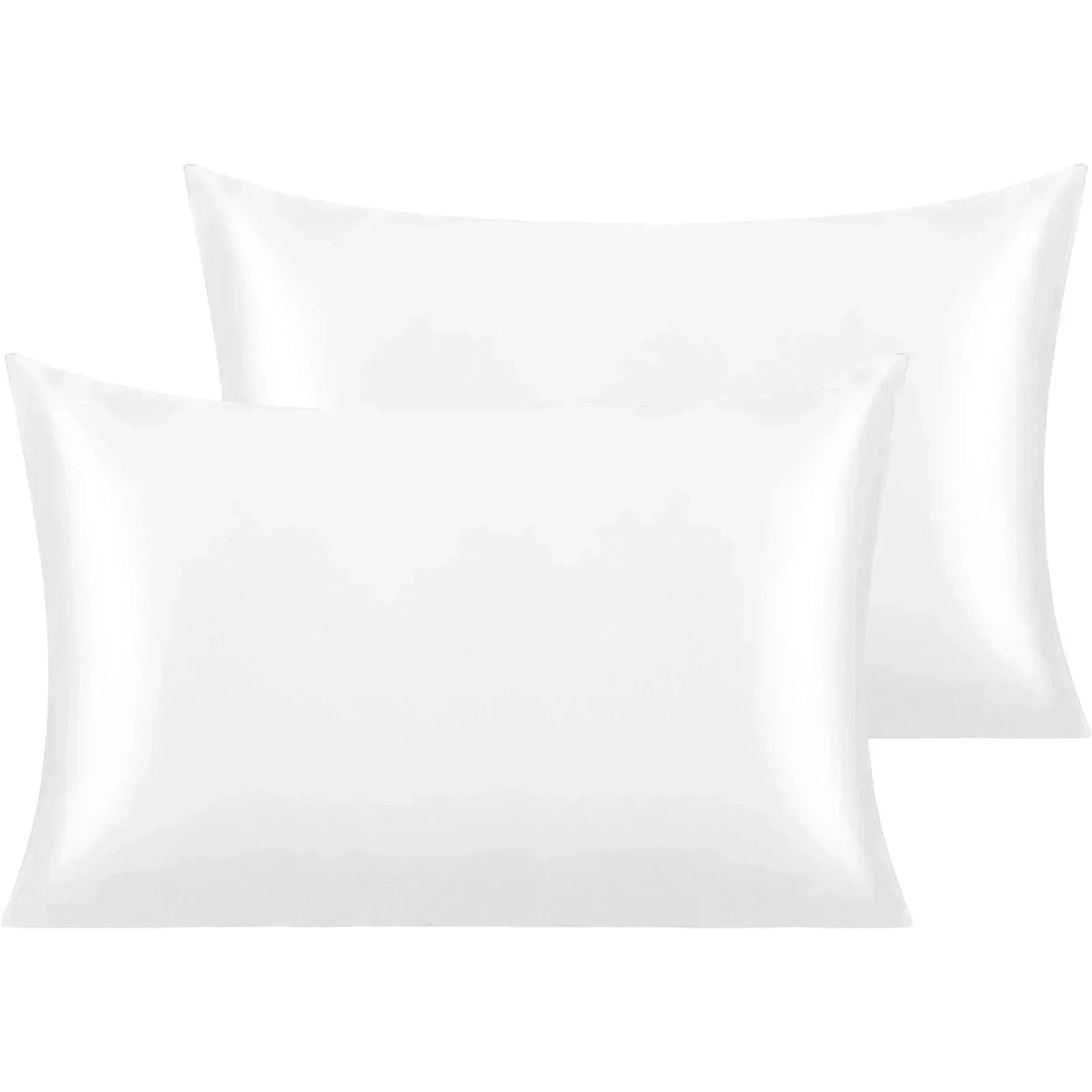 Pack Satin Pillowcases – Cooling, Super Soft Silk-Like Pillow Covers with Envelope Closure — view 12 of home & kitchen