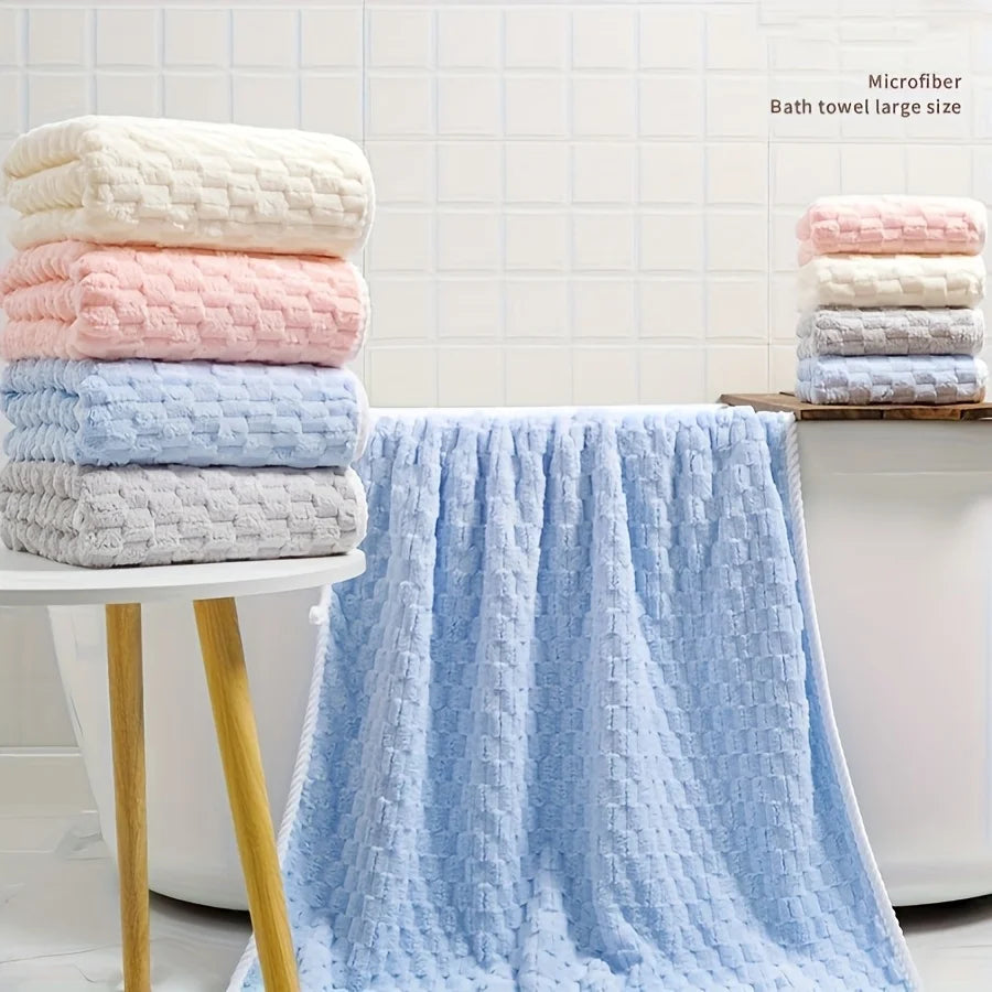 Bath Towels Coral Velvet Cloud — Thickened Enlarged Soft Quick-Dry Individually Packaged — view 5 of bath & towels