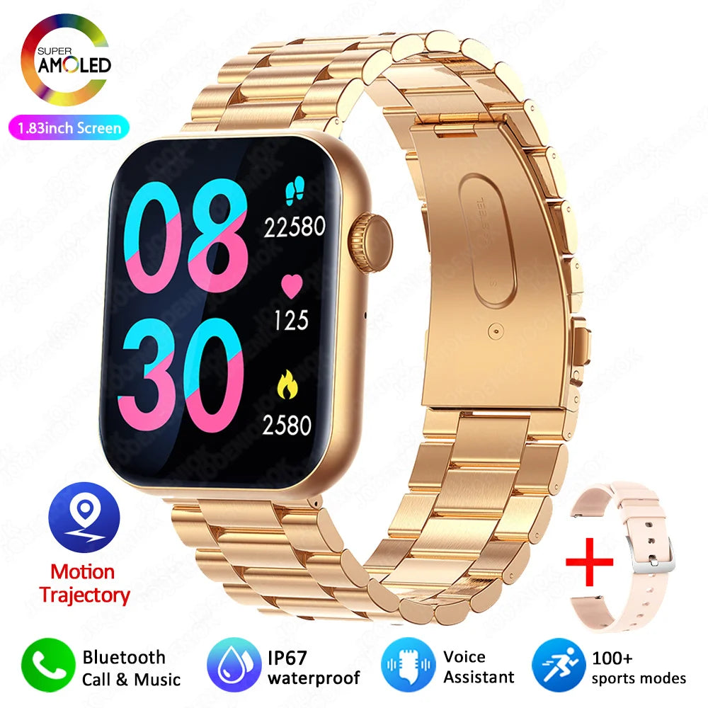 2025 Men's Sports Smart Watch — 1.9in IP68 Waterproof Heart Rate AI Voice Smartwatch — view 12 of smart watches
