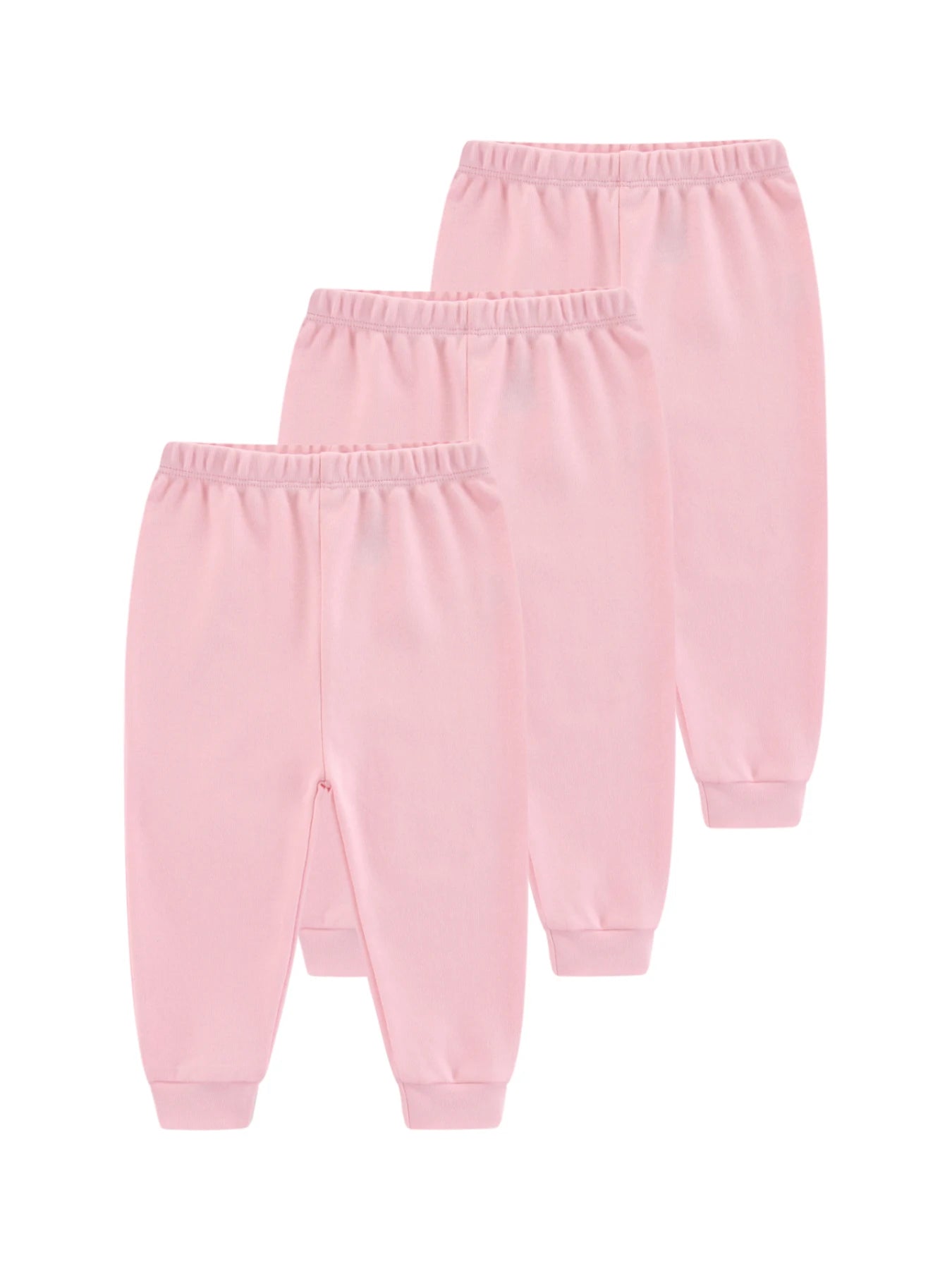 Baby Boys & Girls 100% Cotton Pants - Four-Seasons Soft Solid Pants (1/3 Pack) — view 8 of baby bottoms