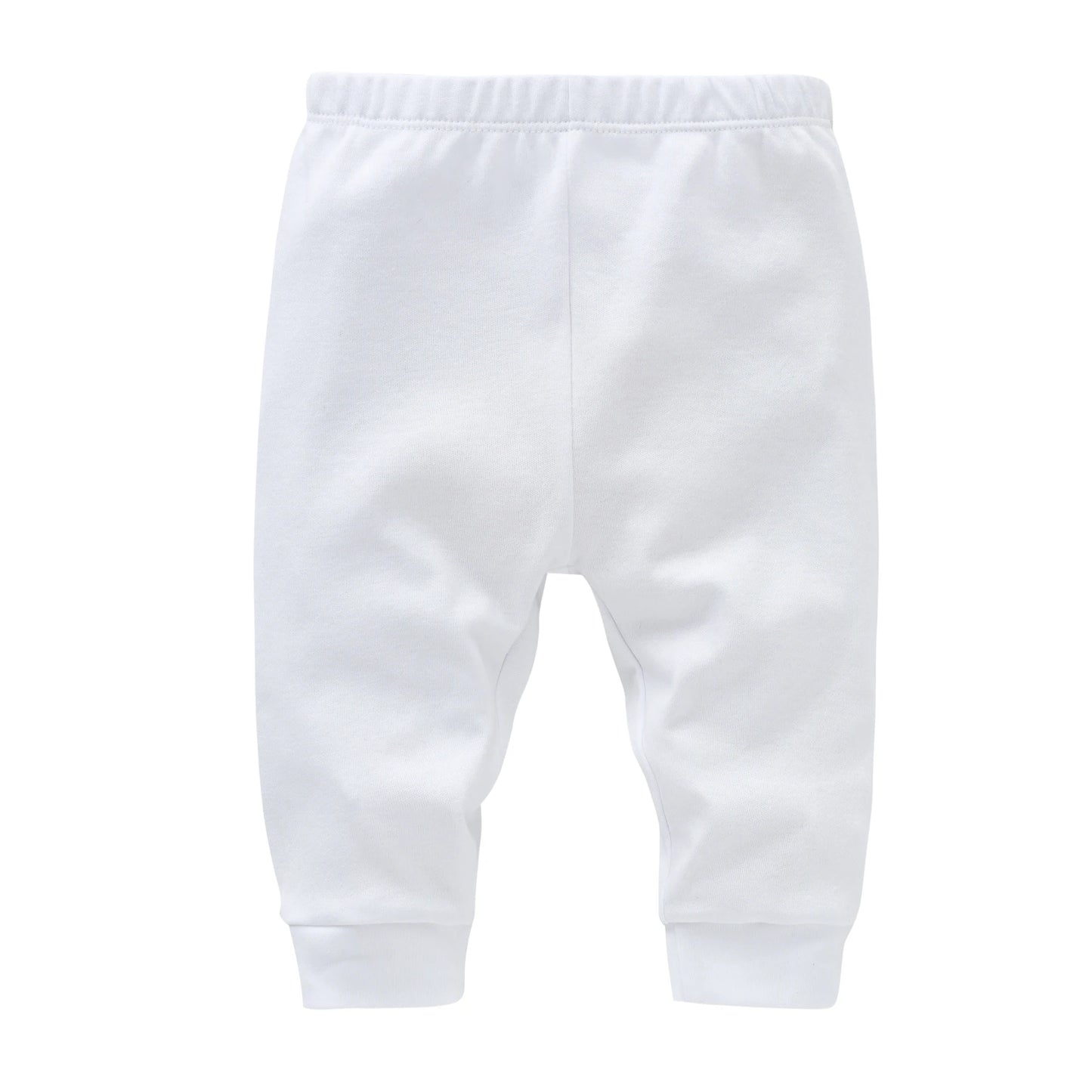 Baby 100% Cotton Pants - Soft Legging Basics in 12 Colors (Boys & Girls) — view 5 of baby bottoms