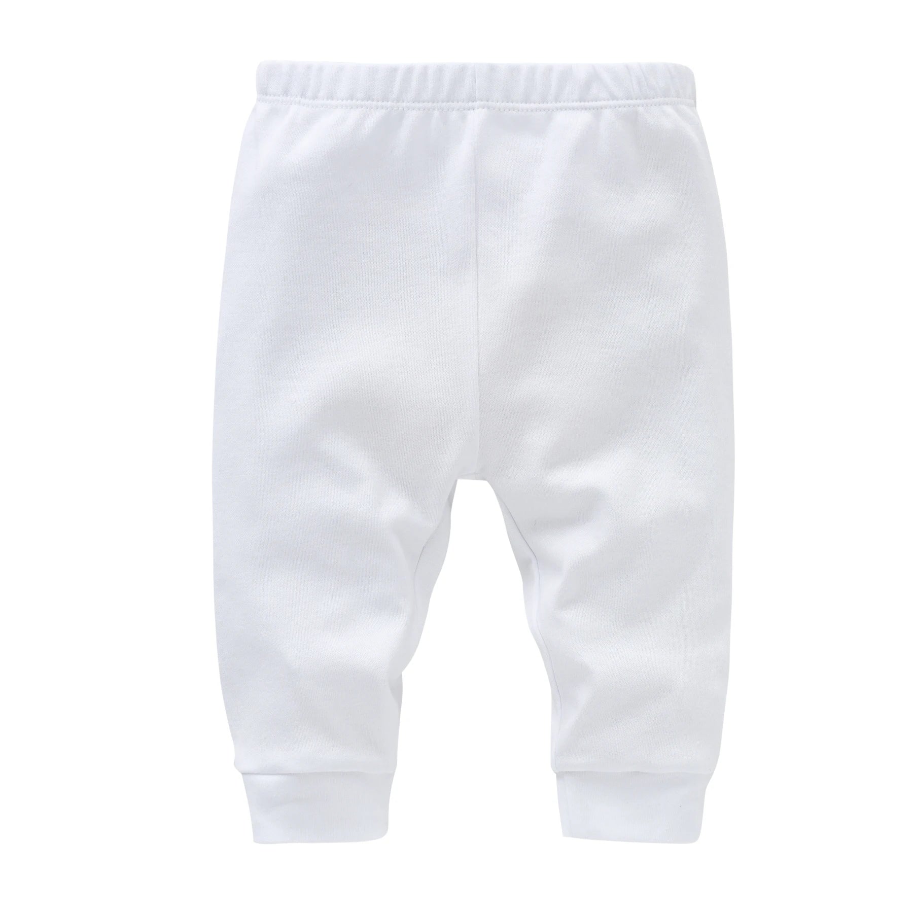 Baby 100% Cotton Pants - Soft Legging Basics in 12 Colors (Boys & Girls) — view 5 of baby bottoms