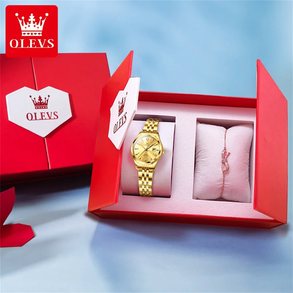 OLEVS 5598 Women's Fashion Watch — Luxury Brand Quartz Wristwatch — view 7 of watches