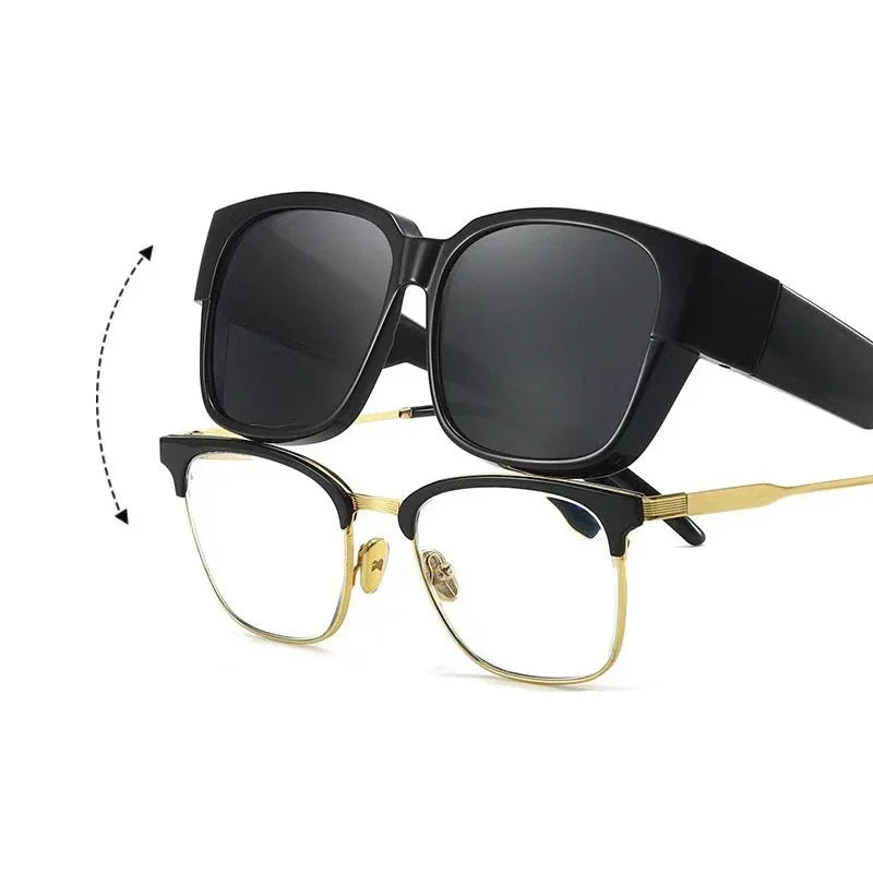 Polarized Fit-Over Sunglasses for Prescription Glasses, UV400 — view 1 of sunglasses