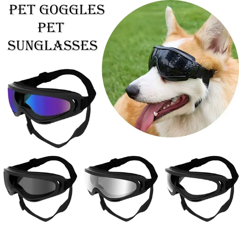 Dog Goggles — Adjustable Anti-UV Windproof Pet Sunglasses — view 3 of pet supplies