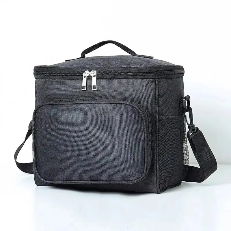Premium Crossbody Bento Lunch Bag - Large-Capacity Insulated Meal Carrier — view 9 of lunch bags