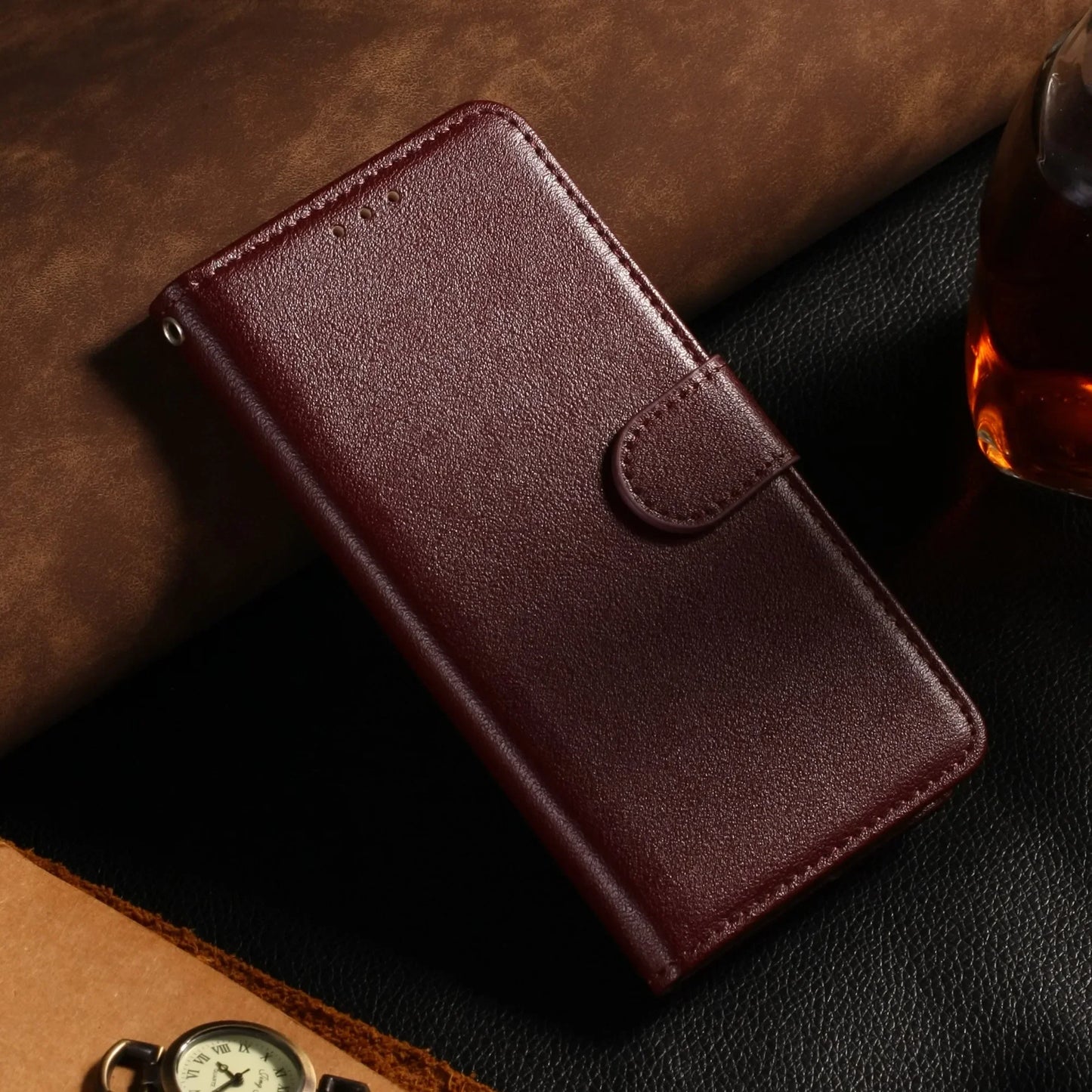 for Samsung Galaxy A-Series Leather Wallet Flip Case — A12 to A54 — view 7 of phone cases