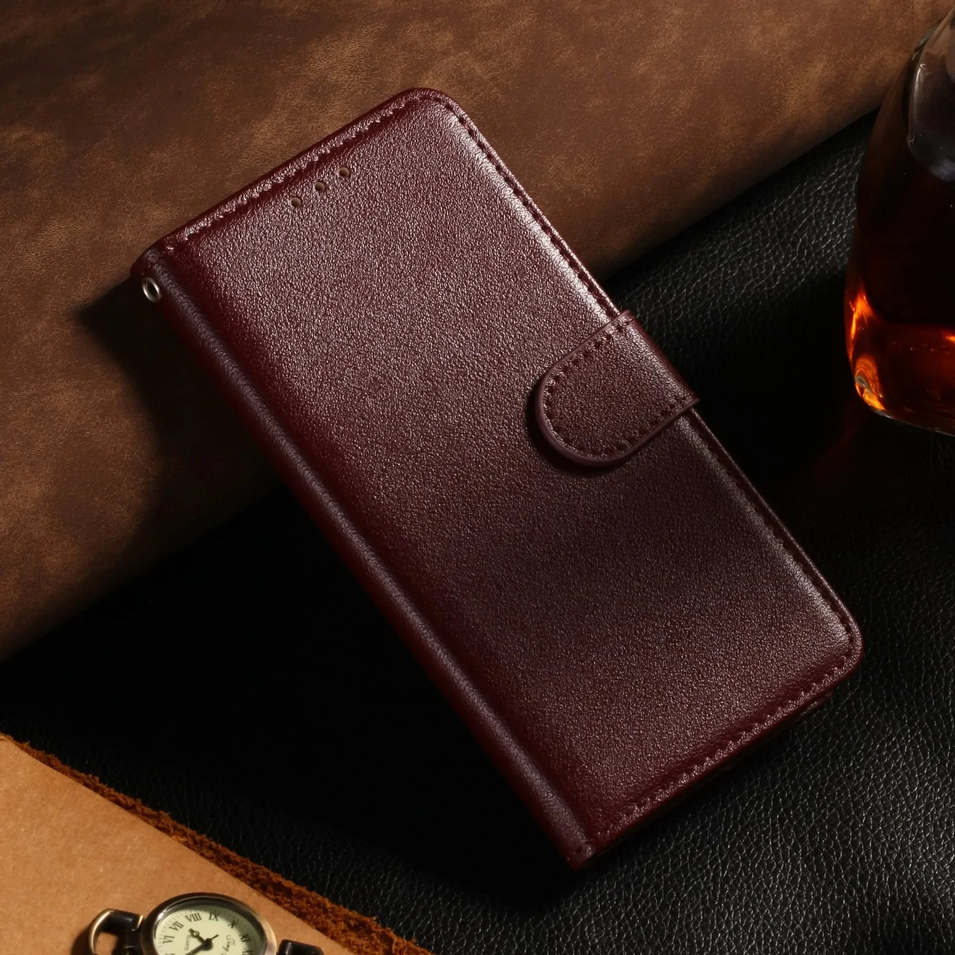 for Samsung Galaxy A-Series Leather Wallet Flip Case — A12 to A54 — view 7 of phone cases