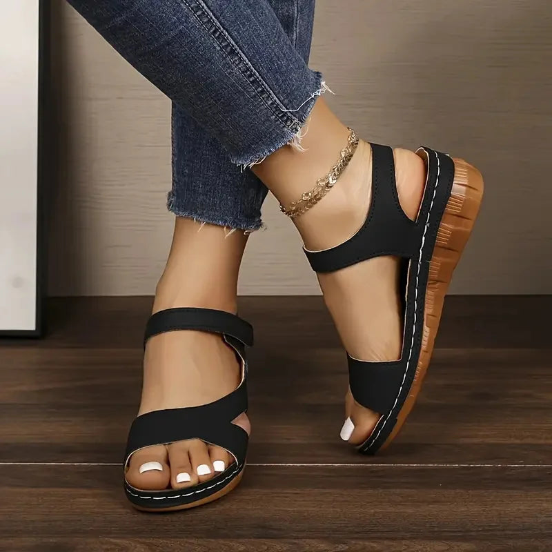 Sandals & Slides — Beach Wedge Heel Sandals, Casual Summer Day-to-Night Heels — view 4 of sandals & slides
