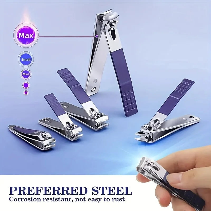 30PCS Nail Clipper Set – High-Quality Steel Manicure & Pedicure Kit with Nail Scissors and Grooming Tools