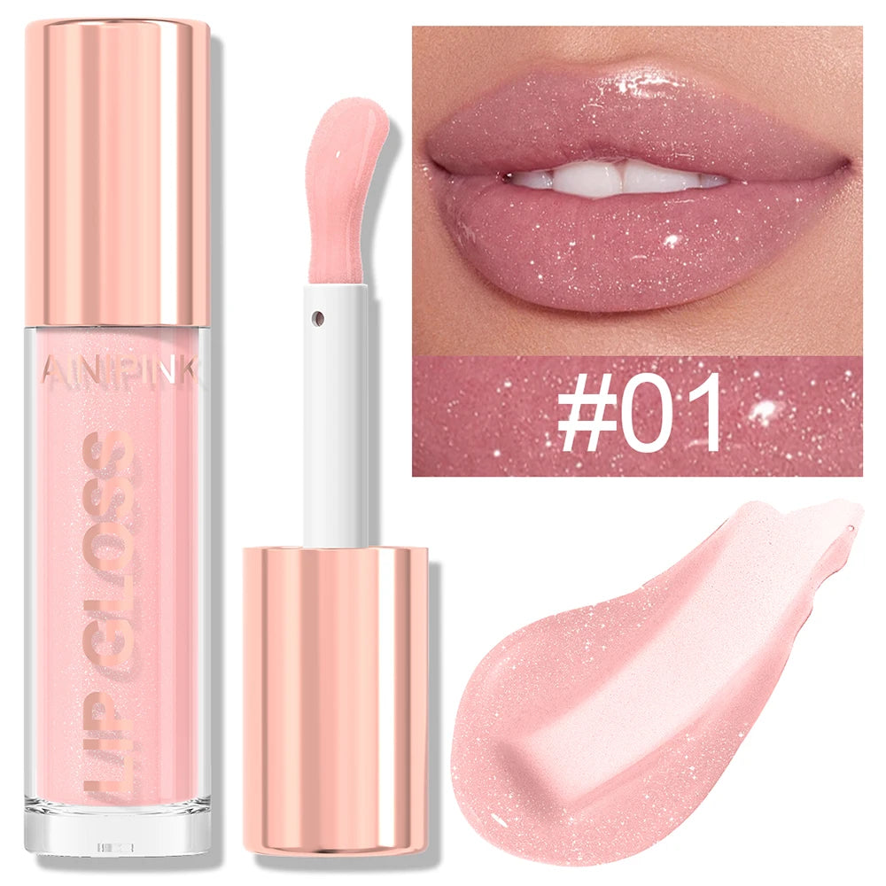 Shimmer Glitter Lip Gloss — Waterproof Moisturizing High-Shine Lip Color — view 7 of makeup