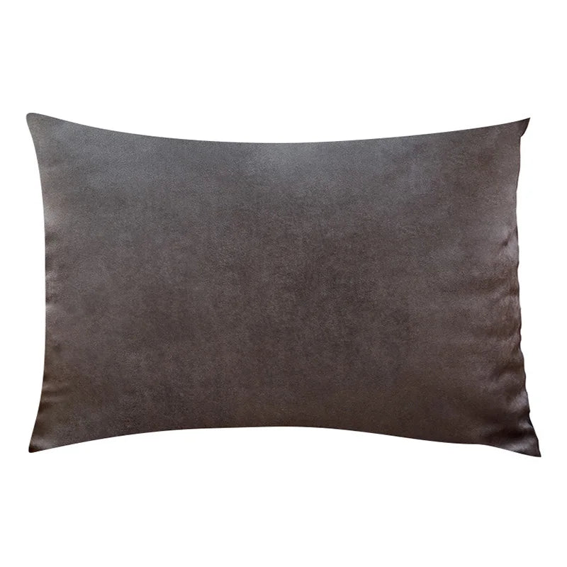 Velvet Plaid Cushion Cover &mdash; 30&times;50 cm Nordic Decorative Pillowcase for Sofa &amp; Bed