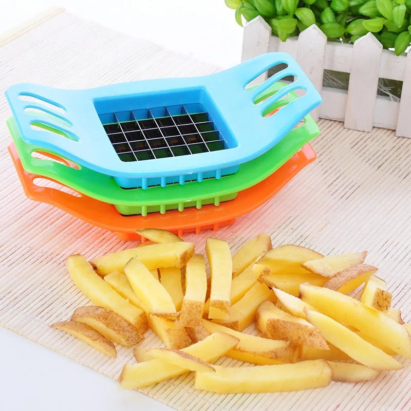 Stainless Steel Cutter, Slicer &amp; Masher &mdash; Potato &amp; Vegetable Fries Cutting Gadget — view 5 of kitchen gadgets