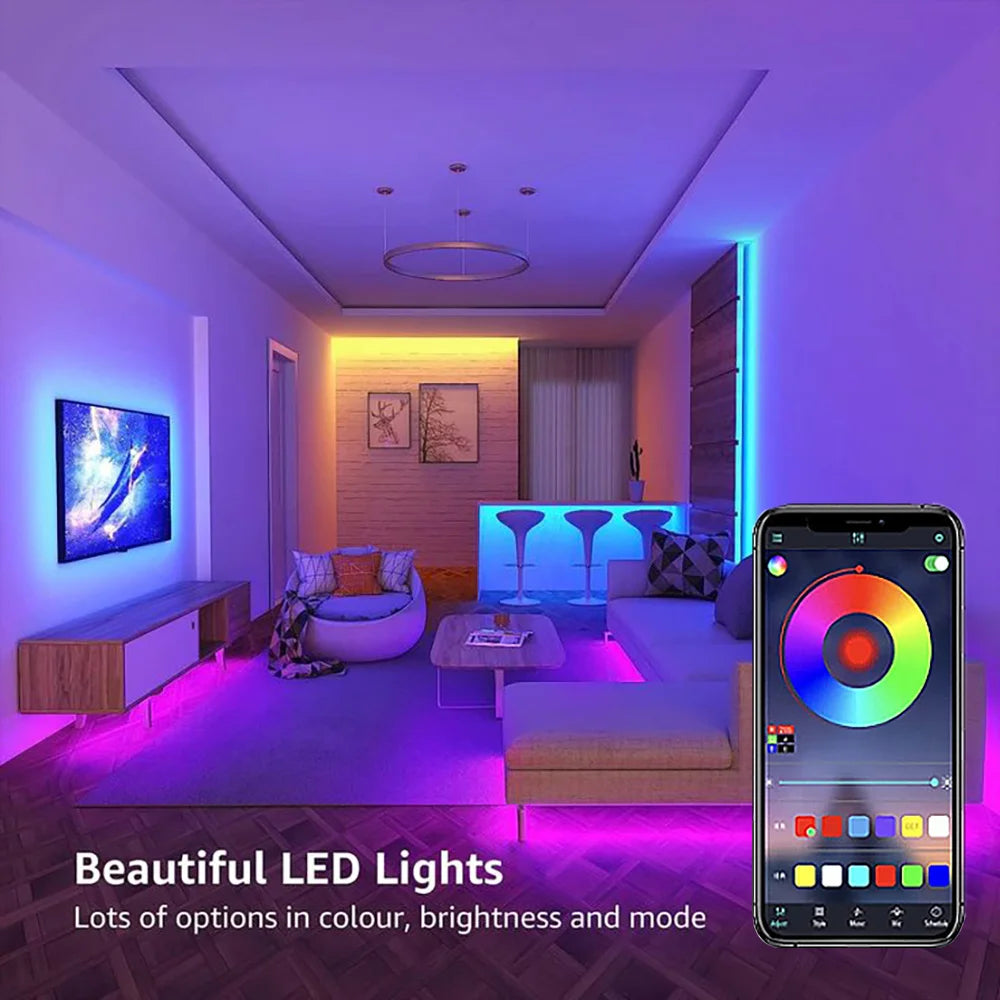 WiFi LED Strip Light Tuya Smart Life Flexible Light Lamp