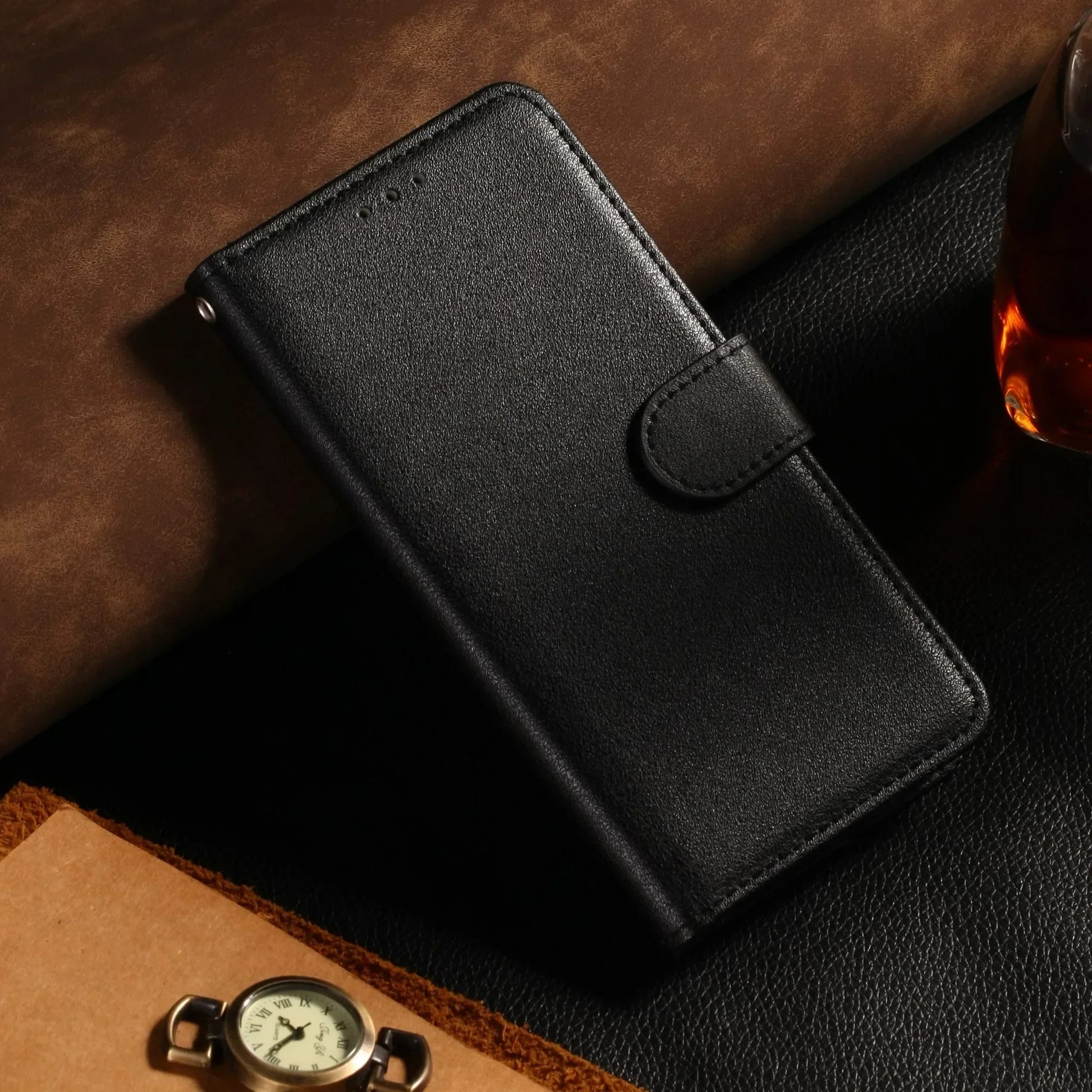for Samsung Galaxy A-Series Leather Wallet Flip Case — A12 to A54 — view 10 of phone cases