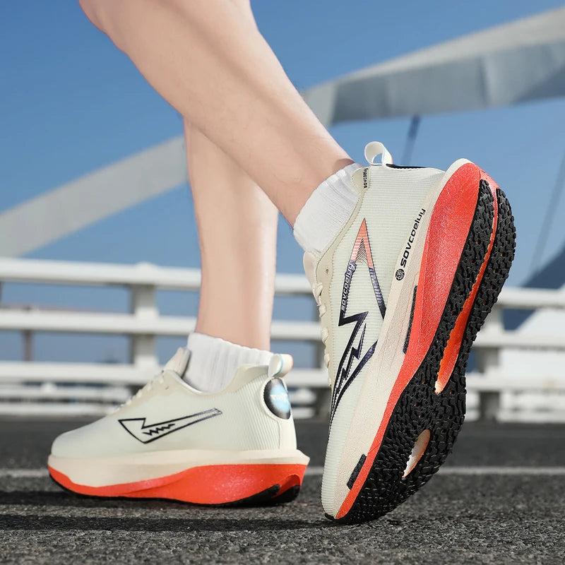 All-Season Carbon Plate Running Shoes — Marathon Performance Sneakers Men & Women — view 5 of athletic & training