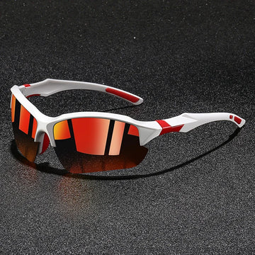 UV400 Sport Sunglasses — Unisex Wraparound Running & Hiking Eyewear — view 1 of sunglasses