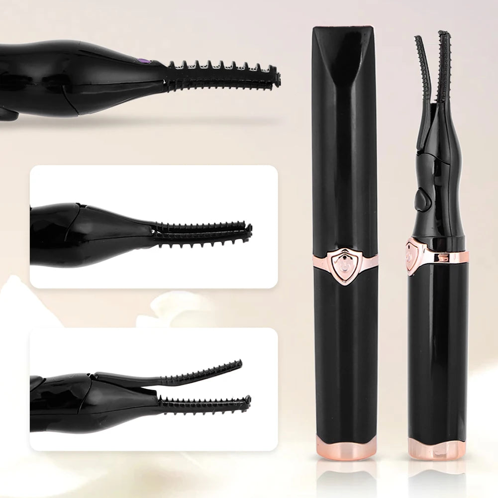 USB Rechargeable Heated Eyelash Curler – Quick Heat Natural Lift for Long-Lasting Curl — view 5 of beauty & personal care