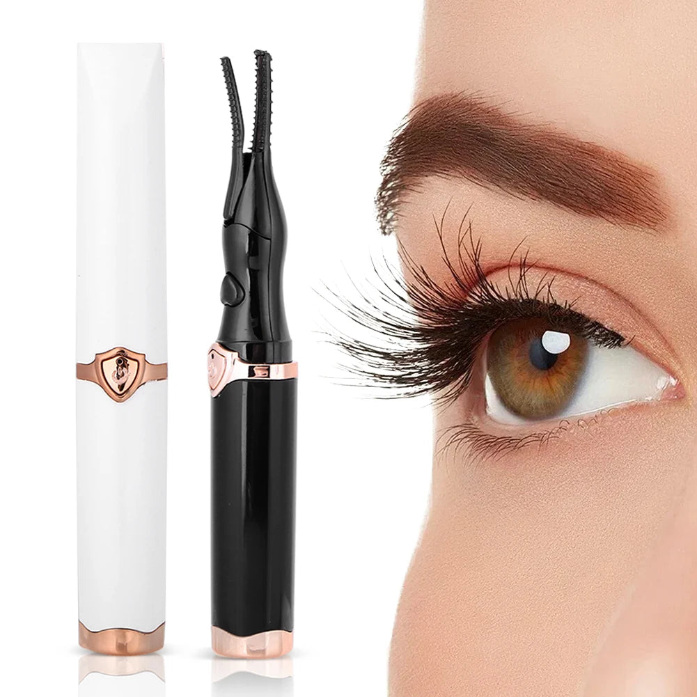 USB Rechargeable Heated Eyelash Curler – Quick Heat Natural Lift for Long-Lasting Curl — view 1 of beauty & personal care