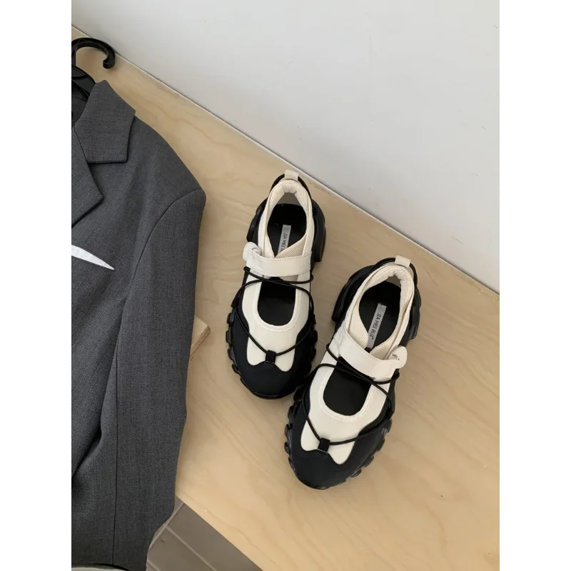 Flats & Ballet — Sporty Mary Jane Flats, Height-Boost Casual Walking Shoes — view 4 of flats & ballet