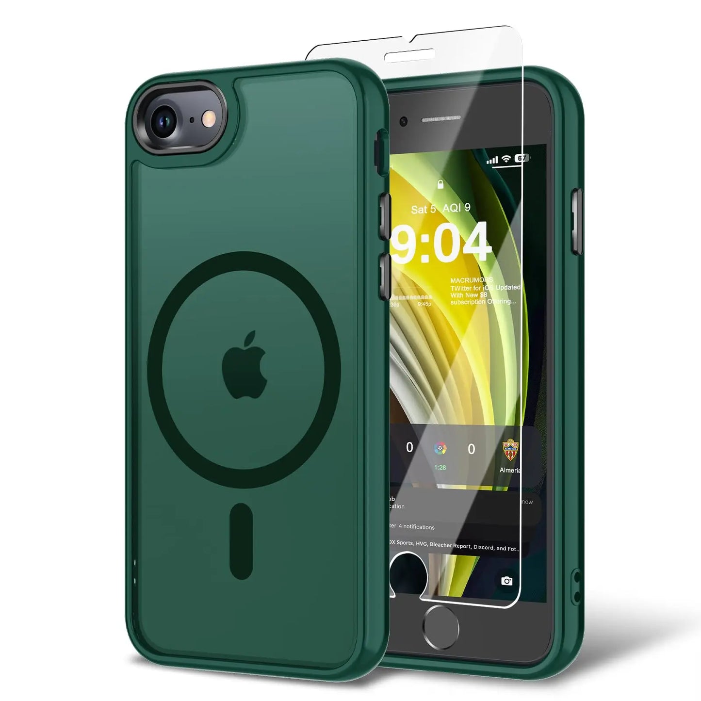 for iPhone 16e / 17e Ultra-Slim MagSafe Clear Case + Screen Protector — view 8 of phone cases