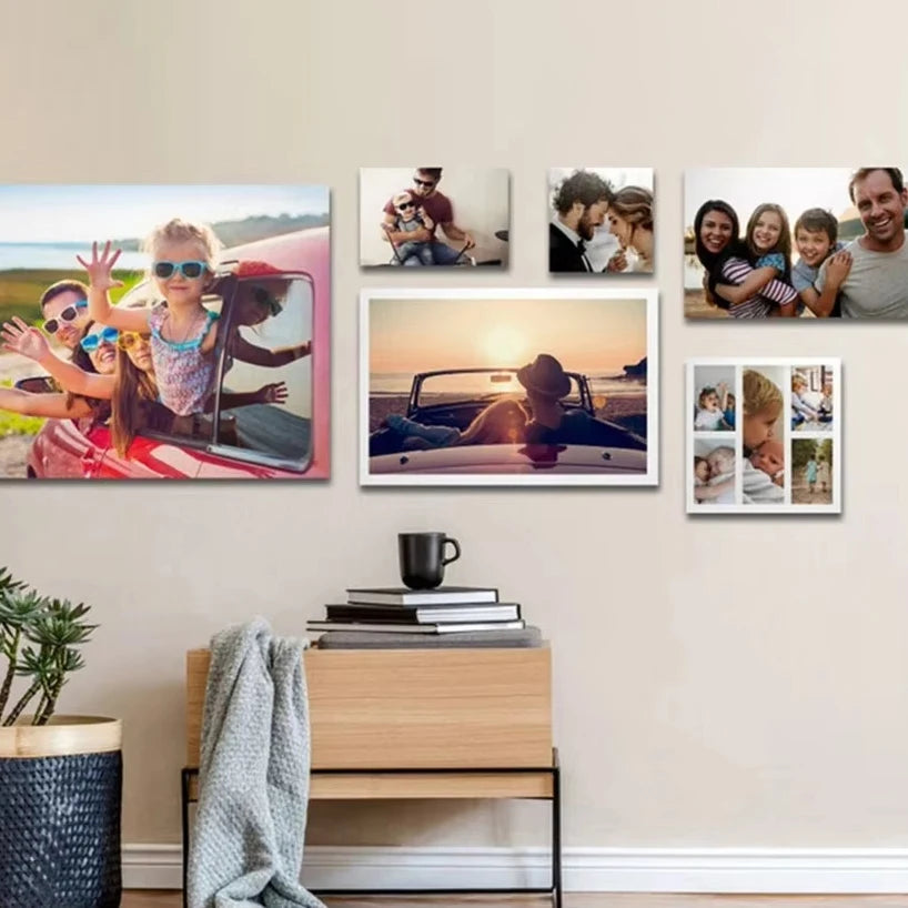 Custom Canvas Painting from Your Photo &mdash; Personalized Figure, Animal, Pet &amp; Family Poster — view 3 of wall art & prints