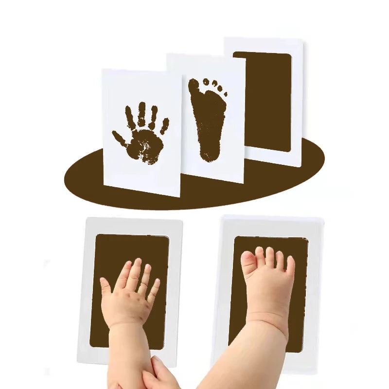 Newborn Hand &amp; Footprint Keepsake Kit - DIY Ink Photo Frame — view 11 of baby keepsakes