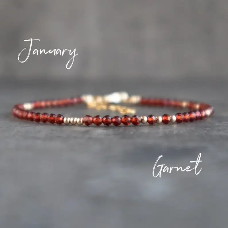 Crystal & Gemstone Anti-Anxiety Bracelet — Rose Quartz, Amethyst, Aventurine & Citrine Healing Beads — view 16 of crystal & gemstone