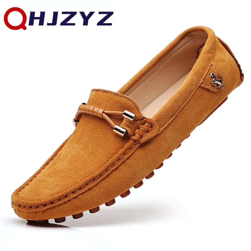 Green Loafers Men Design Suede Loafers 2023