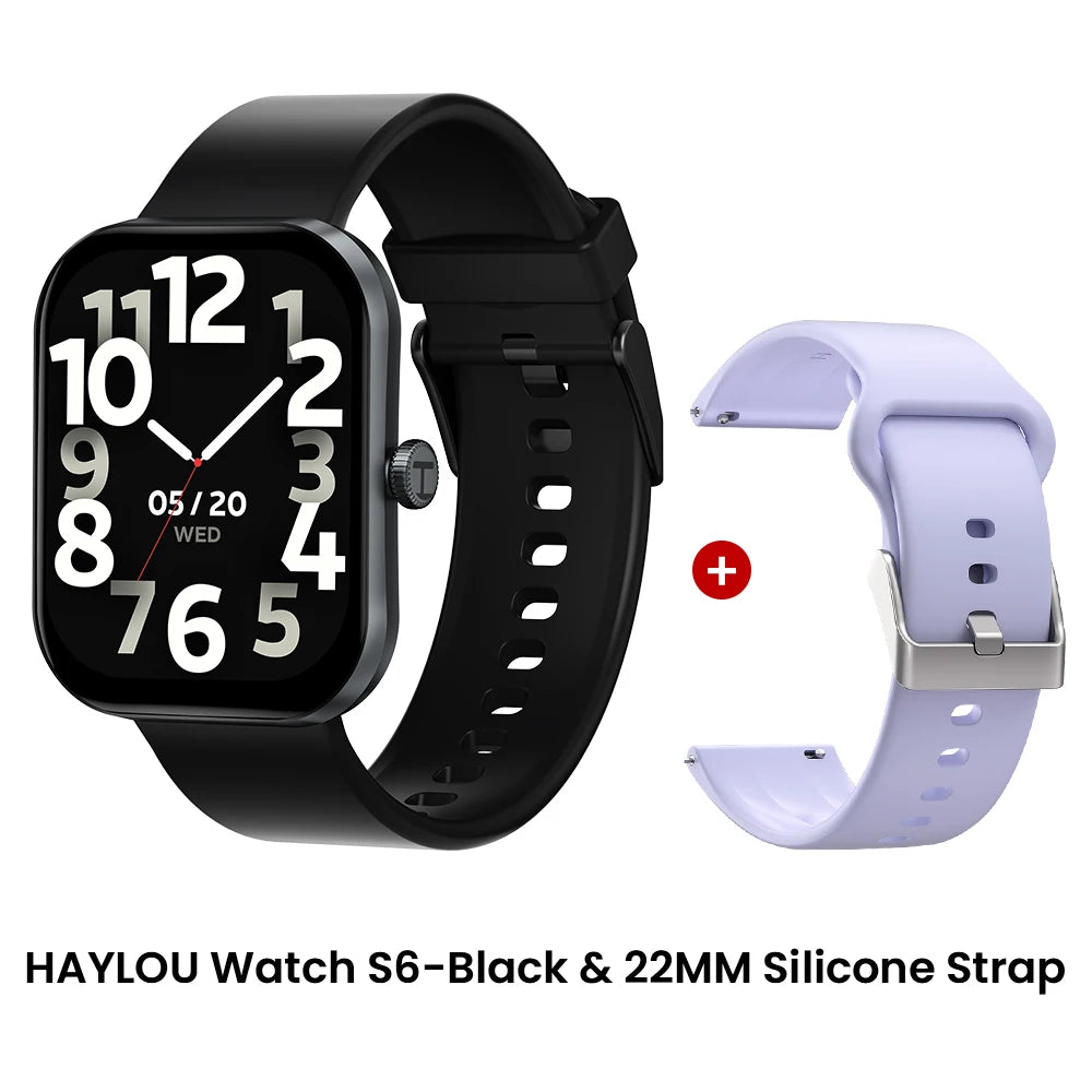 HAYLOU Watch S6 Smart Watch — 2.01in HD Bluetooth Voice Calling IP68 Smartwatch — view 17 of smart watches