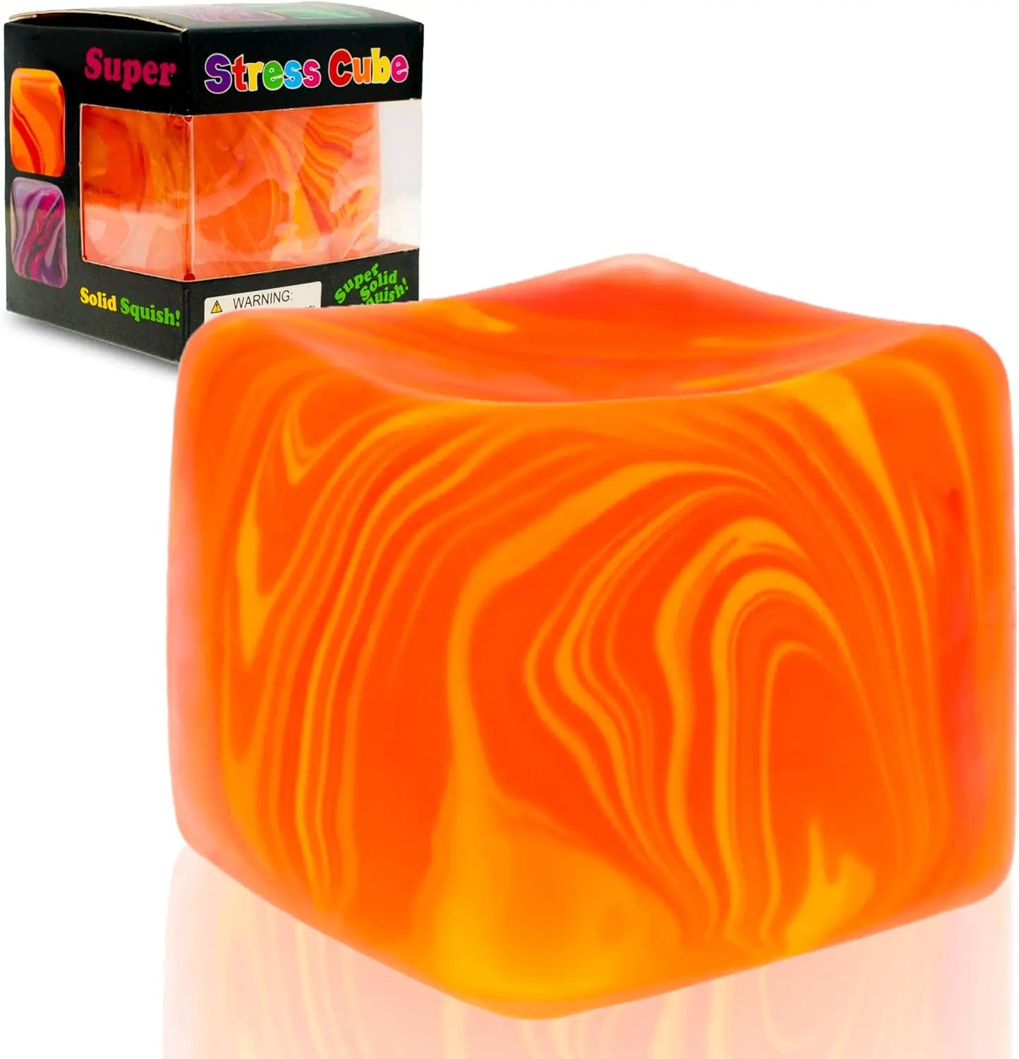 Ice Cube Sensory Fidget Toy — Squishy Stress-Relief Rabbit Squeeze Toy — view 11 of toys