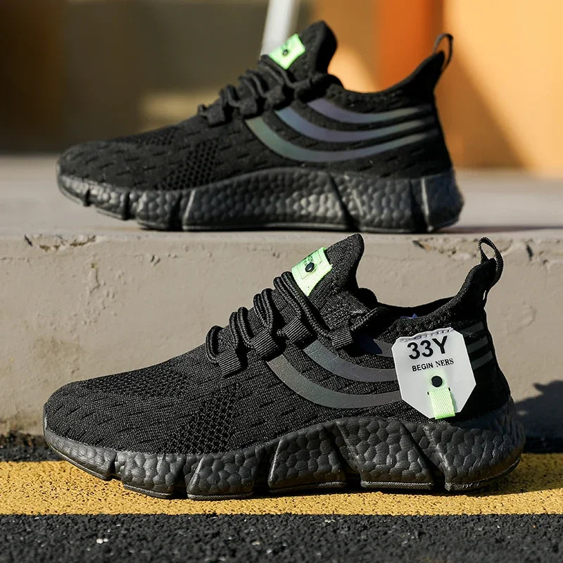 Men's Summer Mesh Sneakers — Breathable Lightweight Outdoor Casual Sport Shoes — view 6 of sneakers