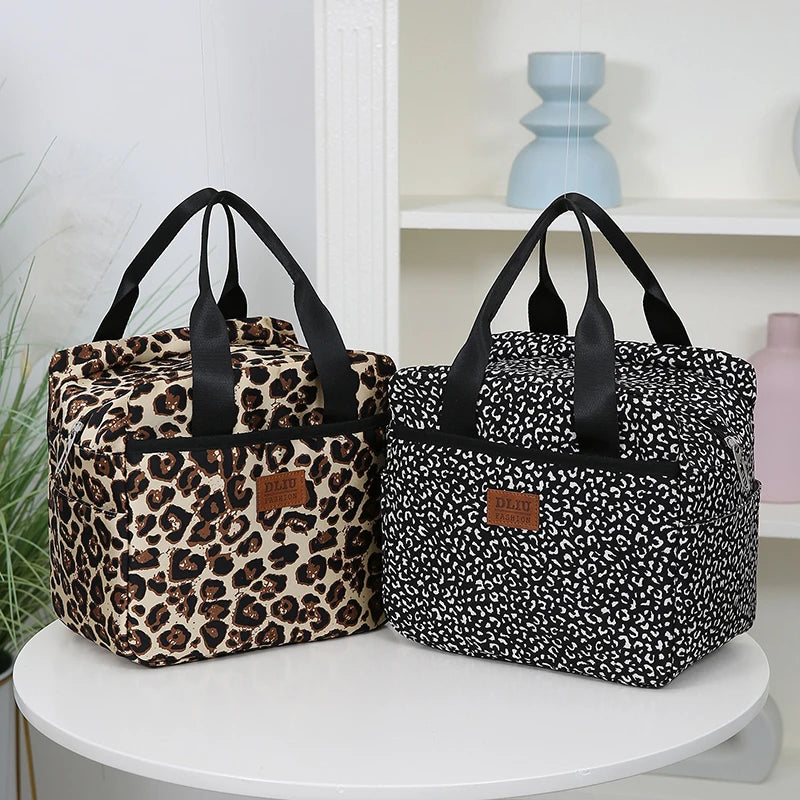Thickened Nylon Insulated Lunch Bag - Heavy-Duty Lunch Box Carrier for School & Work — view 1 of lunch bags