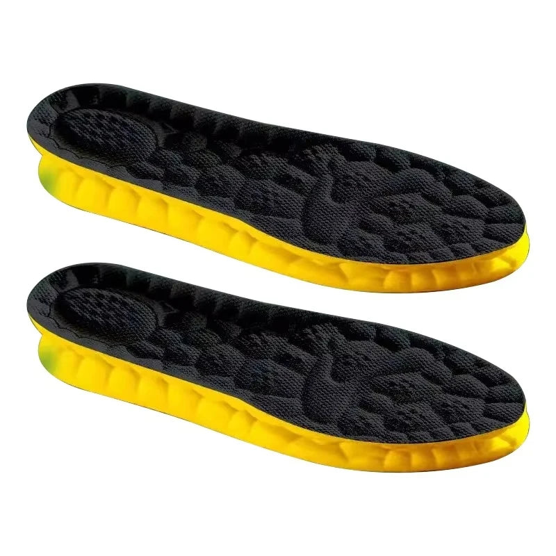4D Cloud Technology Arch Support Insoles — Memory Foam Plantar Fasciitis Pair — view 6 of braces & support