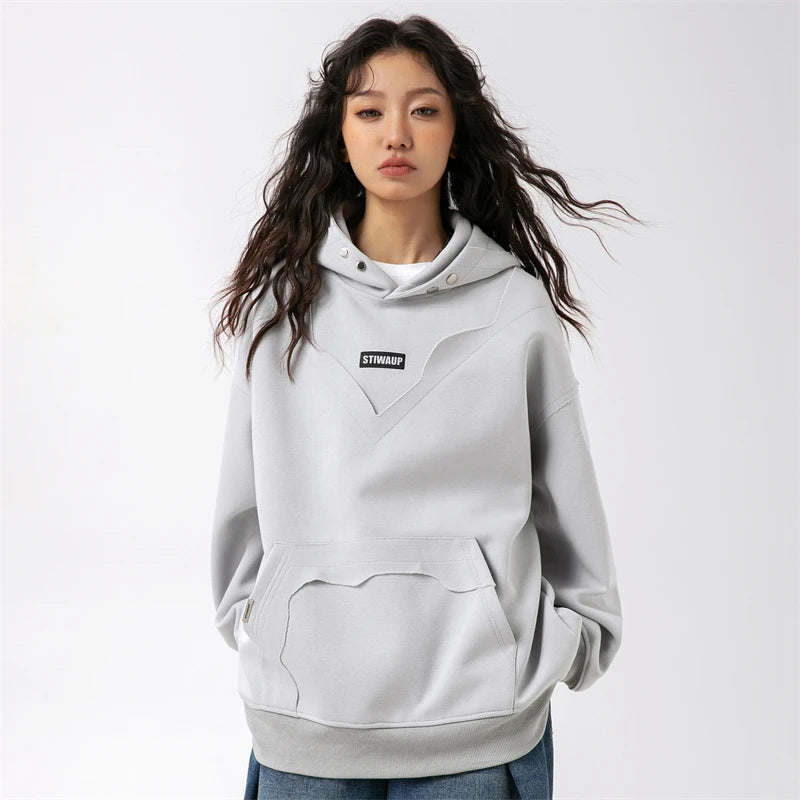 Women's New Hooded Sweatshirts Y2k Oversized  Hoodie Korean Fashion Plus Size Women's New External Clothing Luxury Clothes Women