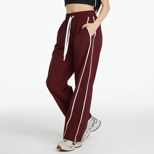 Women's Activewear Quick-Dry Wide-Leg Trousers — Lightweight Windproof Outdoor Sport Pants — view 1 of women's activewear
