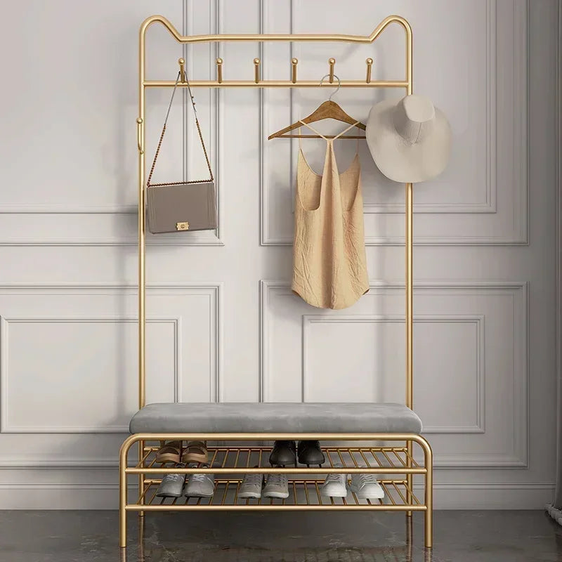 Innovative Hanging Clothes Rack & Door Storage Solution – Space-Saving Shoe & Cap Organizer