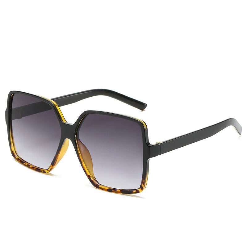 Square Big-Frame Sunglasses Vintage — New It-Girl Designer Retro Women Men Brand UV Shades — view 15 of sunglasses