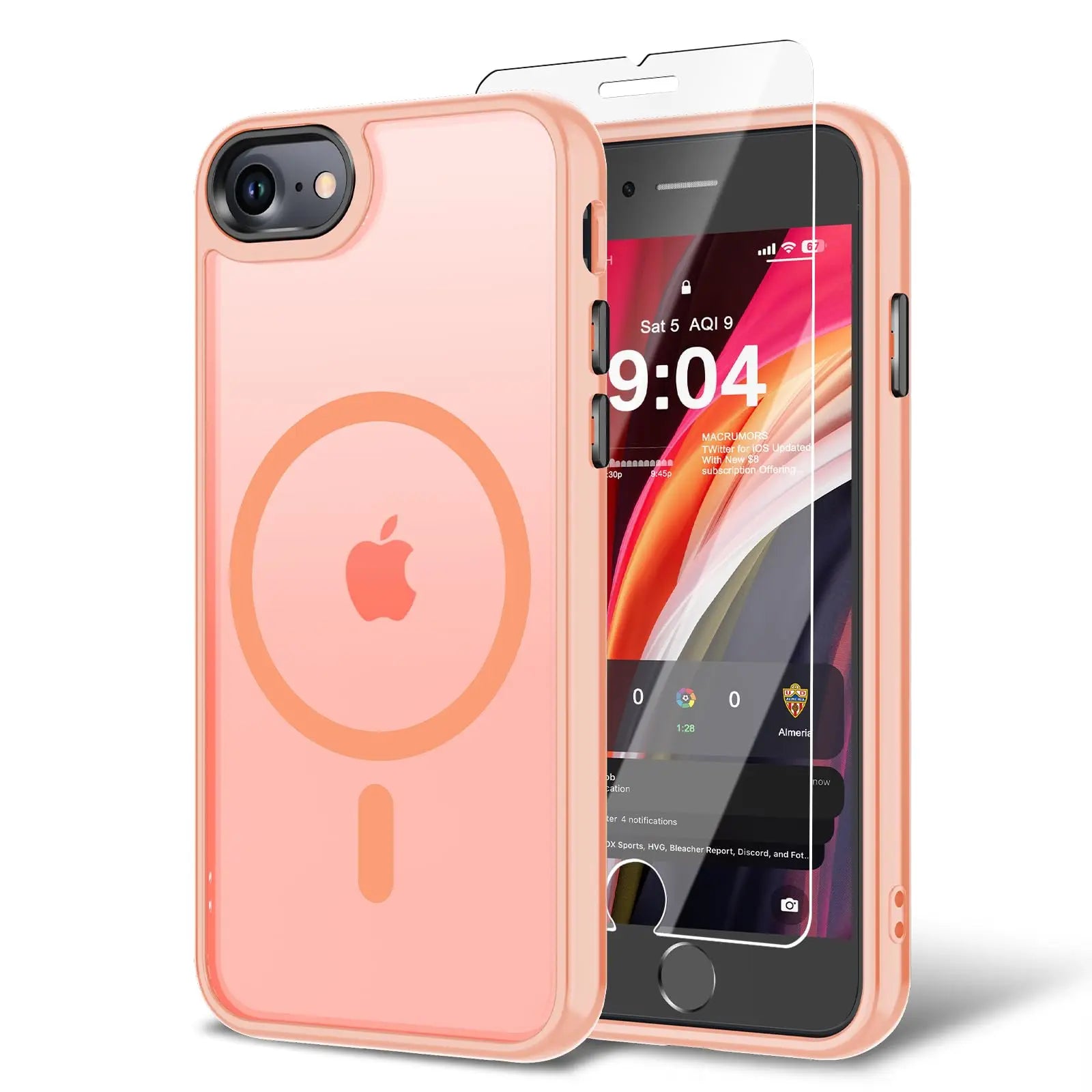 for iPhone 16e / 17e Ultra-Slim MagSafe Clear Case + Screen Protector — view 11 of phone cases