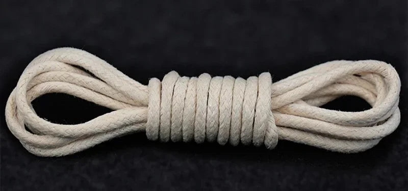 Waxed Leather Shoelaces — Waterproof Round Boot & Dress-Shoe Laces — view 7 of shoe accessories