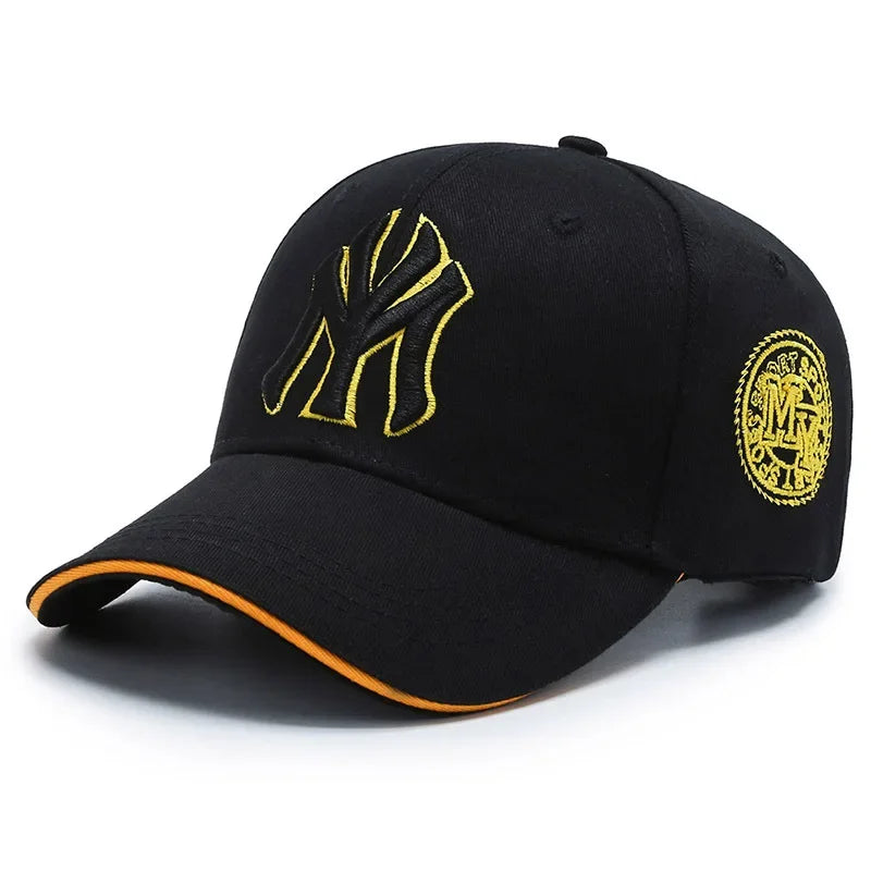Unisex Baseball Cap Letter Embroidery — Streetwear Hip-Hop Adjustable Trucker Sunscreen Hat — view 11 of hats & caps
