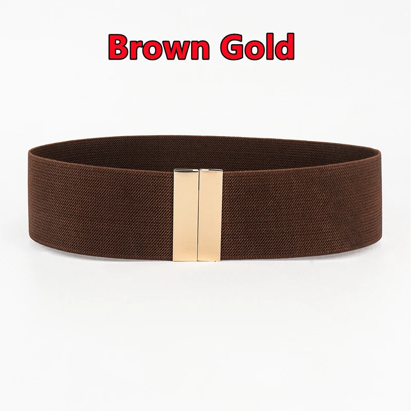 Belts Wide Elastic Women's Waist Belt — Cinch Coat & Dress Belt with Buckle — view 13 of belts