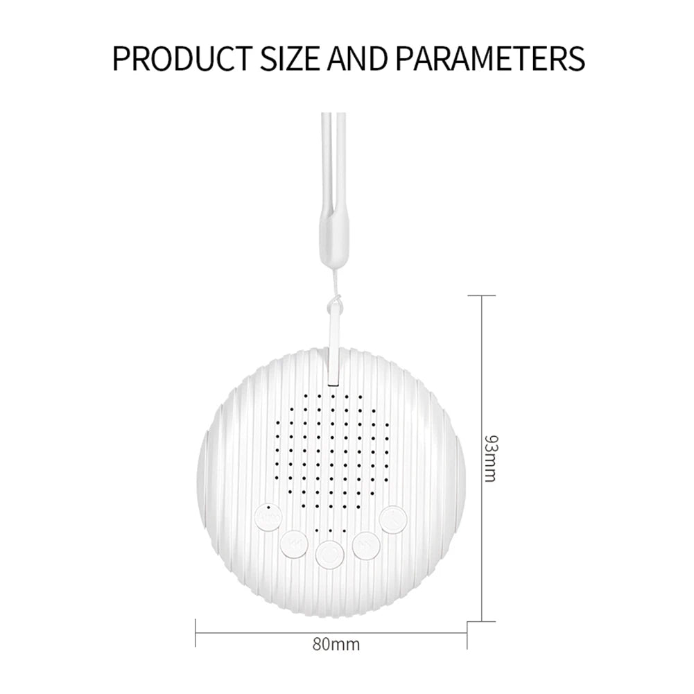 White Noise Sound Machine - Portable Baby Sleep Soother with 10 Sounds — view 6 of baby sleep