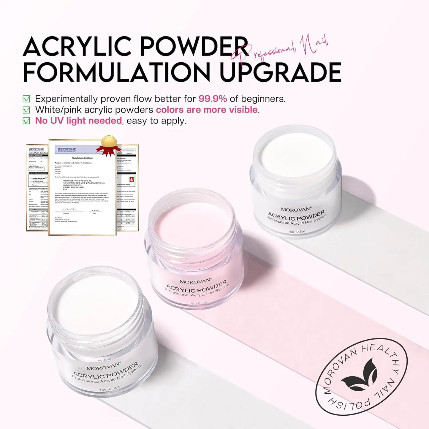 Morovan SparklePro Acrylic Nail Starter Kit — view 3 of beauty & personal care