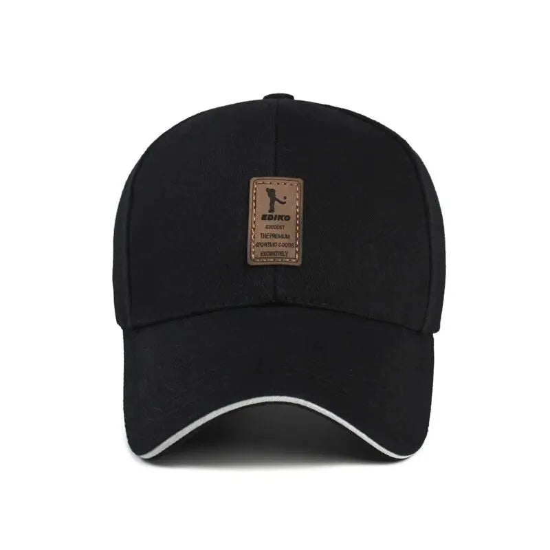 Four Seasons Baseball Cap Cotton — Year-Round Sun Protection Men's Sports Sun Hat Bestseller — view 3 of hats & caps