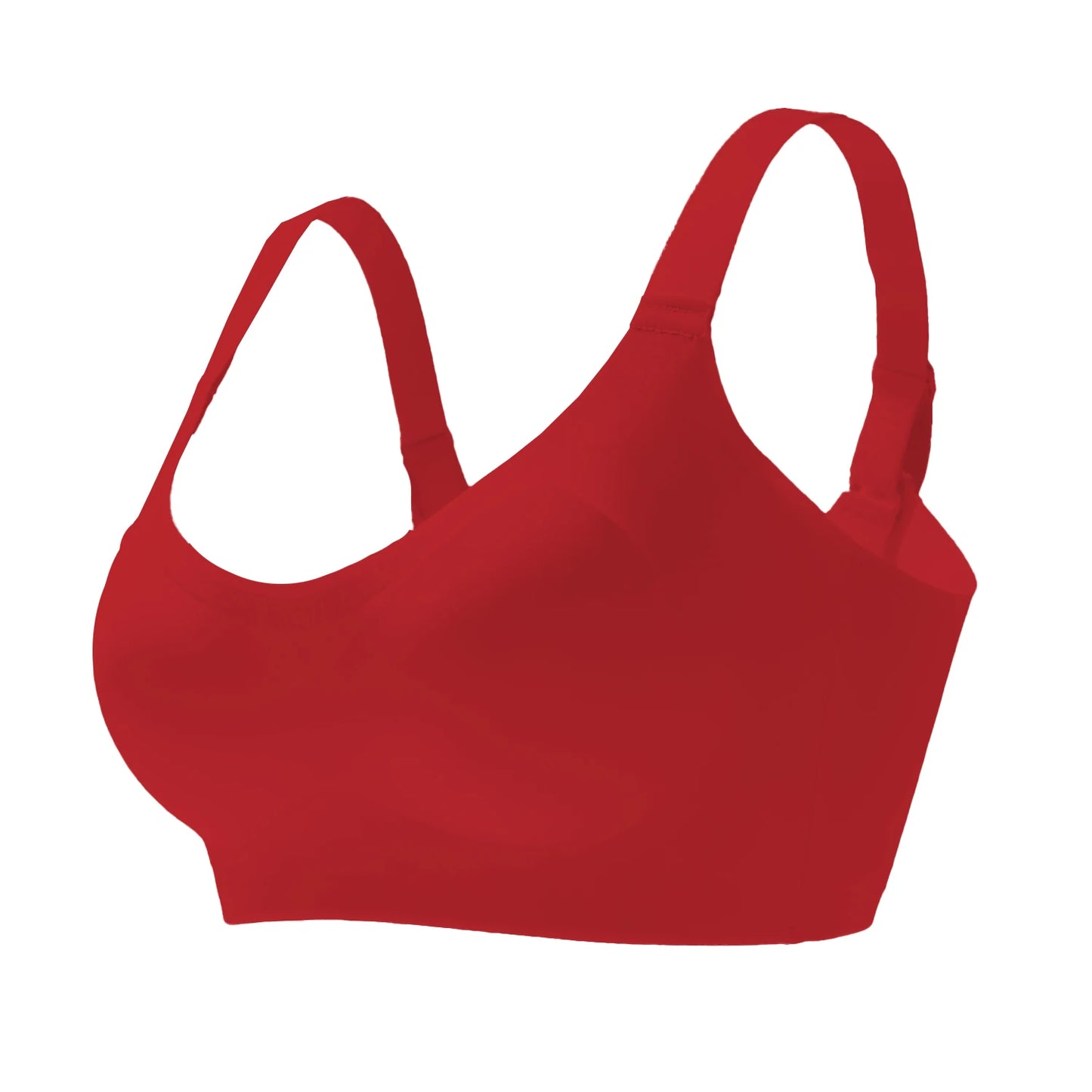 Seamless Wireless Push-Up Sports Bra &mdash; Soft Stretchy Everyday Bralette with Removable Padding — view 10 of sports bras