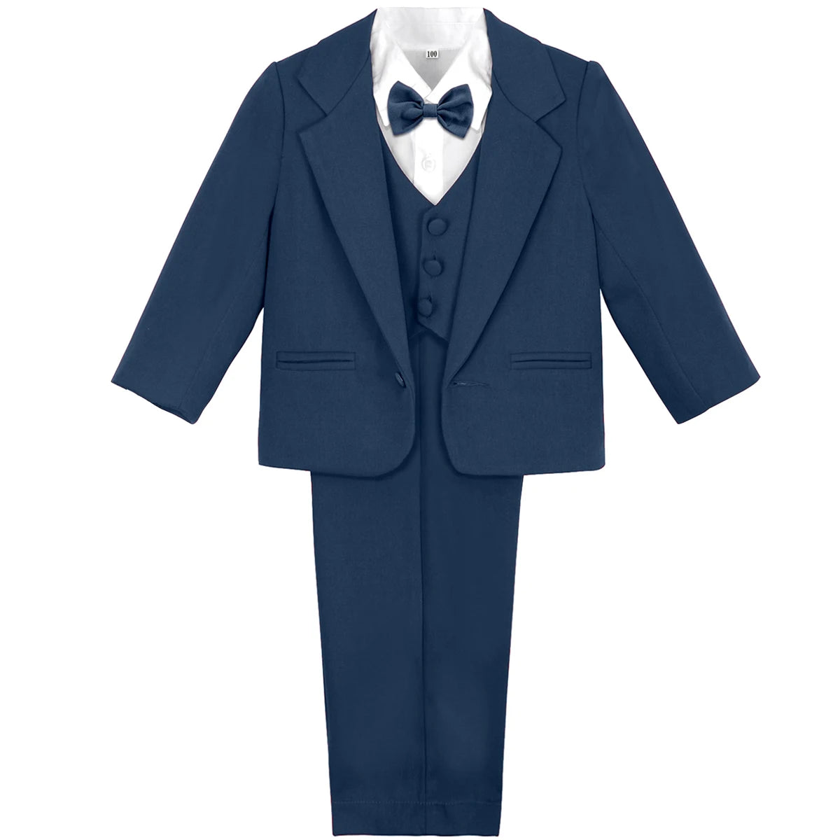 Baby Boy Suit Set – Formal Tuxedo for Baptism, Christening, Weddings, and Special Occasions