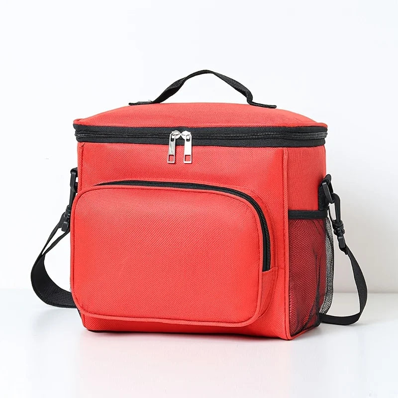 Premium Crossbody Bento Lunch Bag - Large-Capacity Insulated Meal Carrier — view 8 of lunch bags